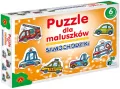 Puzzle dla maluszków. Samochodziki - tantis.pl
