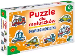 Puzzle dla maluszków. Samochodziki