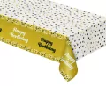 Obrus foliowy B&C Happy Birthday złoty 137x183cm - tantis.pl