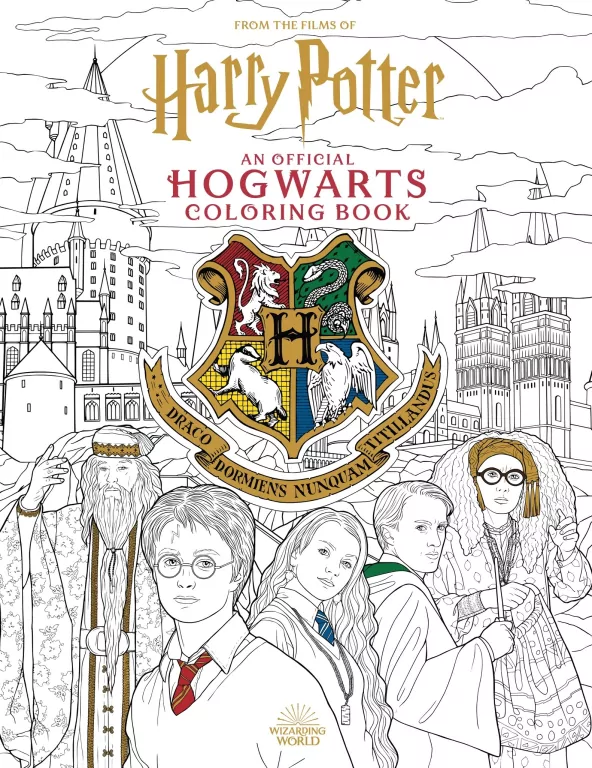 Harry Potter. An Official Hogwarts Coloring Book - tantis.pl