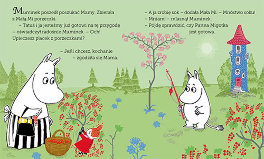 Muminek i księżycowa przygoda. Muminki - tantis.pl