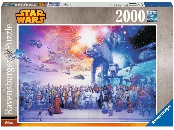 Puzzle 2000 elementów Star Wars Wszechświat - tantis.pl