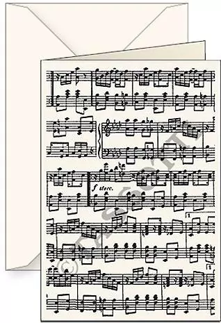 Karnet B6 + koperta Music - tantis.pl