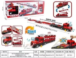 Straż pożarna+tor samochodowy z wyrzutnią