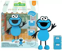 Postać do kąpieli Potwór z kostkami świecącymi