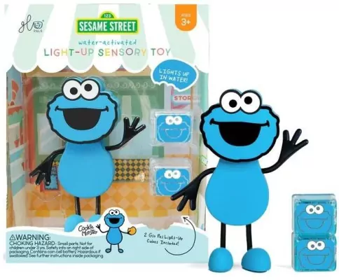 Postać do kąpieli Potwór z kostkami świecącymi