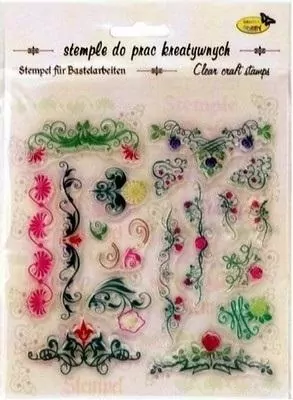 Stemple kreatywne 14,5x17cm ornament 1 - tantis.pl