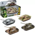 Czołg metalowy napęd pull back MIX - tantis.pl