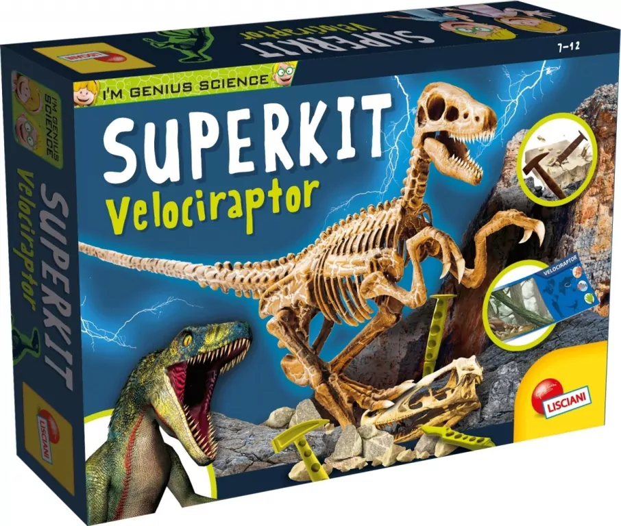 Superkit Velociraptor. I'm a genius - tantis.pl