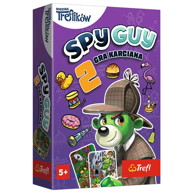 Spy Guy Gra karciana 2 TREFL - tantis.pl