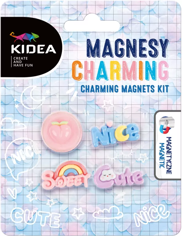 Magnesy Charming KIDEA - tantis.pl