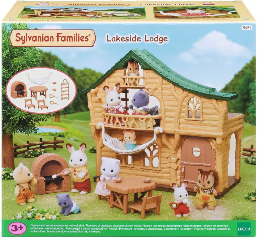 Sylvanian Families. Domek nad jeziorem - tantis.pl