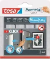 Rzepy samoprzylepne Tesa Powerstrips Click Medium białe 4 pary - tantis.pl