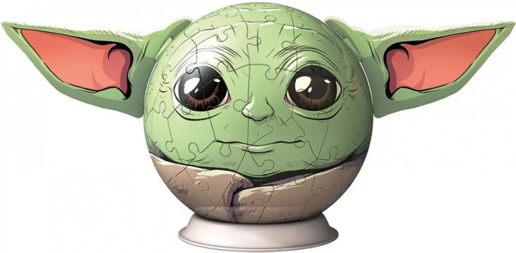 Ravensburger. Puzzle 72, 3D. Grogu Kula. Star Wars - tantis.pl