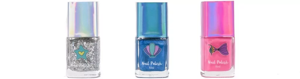 Create It!. Lakier do paznokci Mermaid, 3 sztuki - tantis.pl