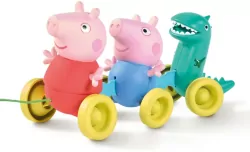 TOMY Toomies. Świnka Peppa rodzinka do ciągnięcia