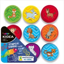 Stempelki ozdobne 9 szt