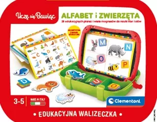 Walizeczka edukacyjna alfabet i zwierzęta - tantis.pl