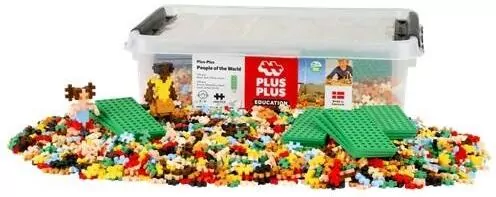 Klocki Plus-Plus Naucz się budować ludzi, 2400 elementów - tantis.pl