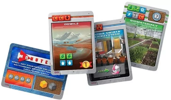 Gra Terraformacja Marsa Gra kościana - Zestaw dodatkowy #1(17 kart) - tantis.pl