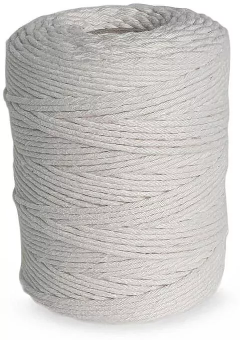 Sznurek bawełniany do makramy 2mm 250g biały - tantis.pl