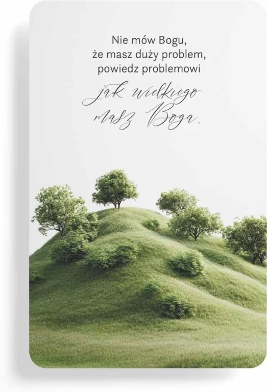 Magnes na lodówkę - Nie mów Bogu - pejzaż - tantis.pl