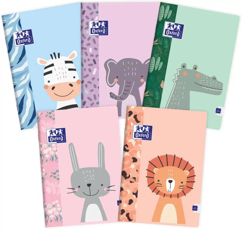 Zeszyt Oxford Kids A5/32k kratka z marginesem, 1 szt - tantis.pl