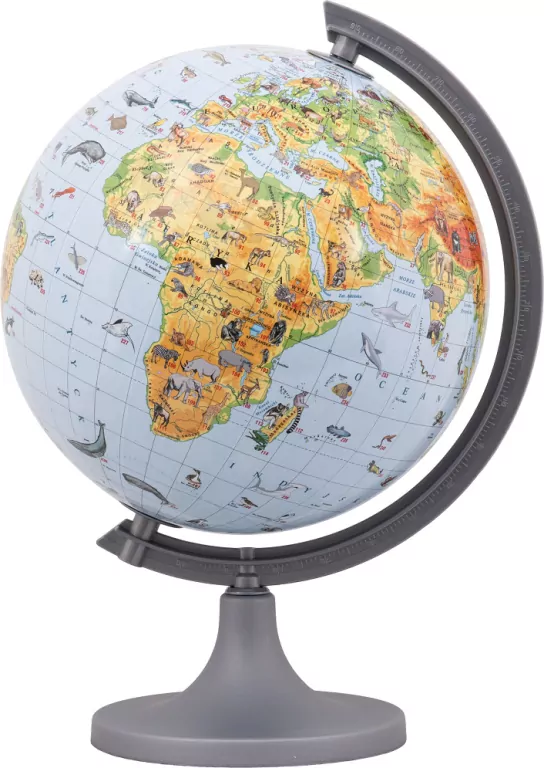 Globus 250 zoologiczny z opisem. Multi Globe AR z aplikacją - tantis.pl