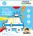 Pojazdy, Rysuję po śladzie. Dłuuugie rysowanki, CzuCzu. - tantis.pl