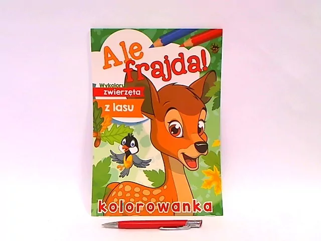 Ale frajda! Wykoloruj zwierzęta z lasu - tantis.pl