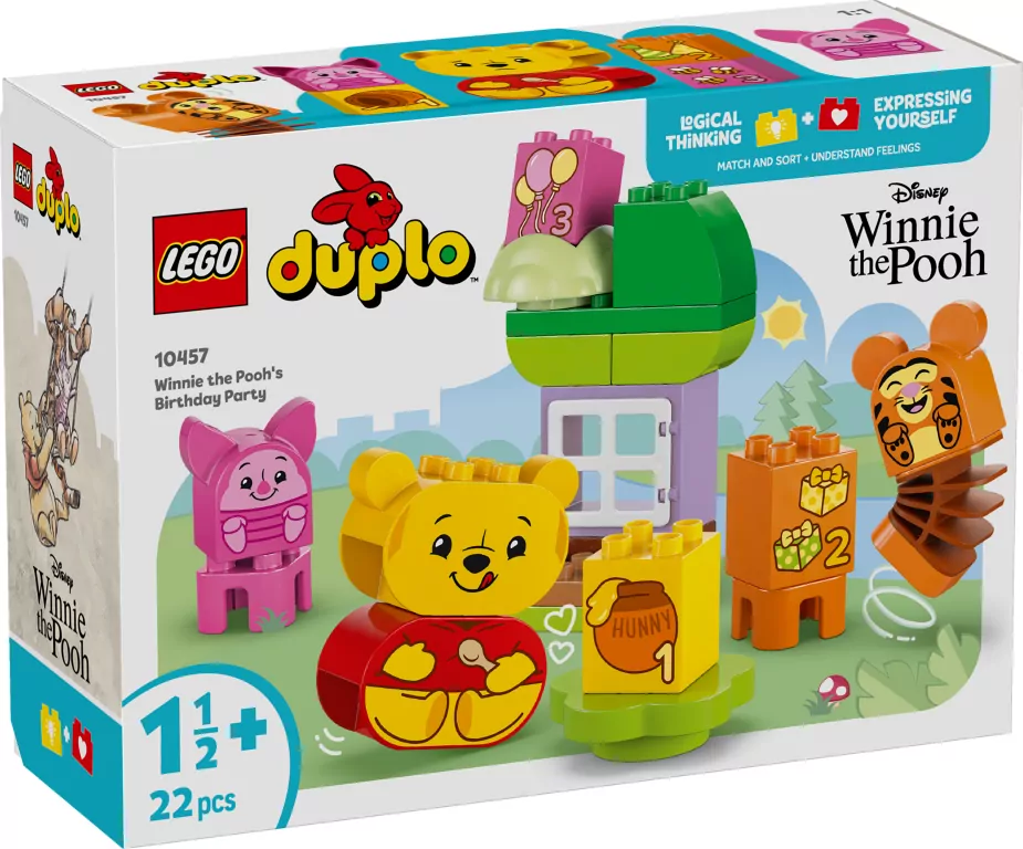 LEGO® Przyjęcie urodzinowe Kubusia Puchatka 10457 - tantis.pl