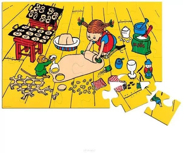 Puzzle 24 podłogowe Pippi - tantis.pl
