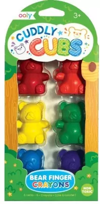 Kredki na palec misie Cuddly Cubs