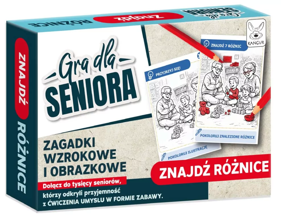 Gra dla Seniora. Znajdź Różnice - tantis.pl