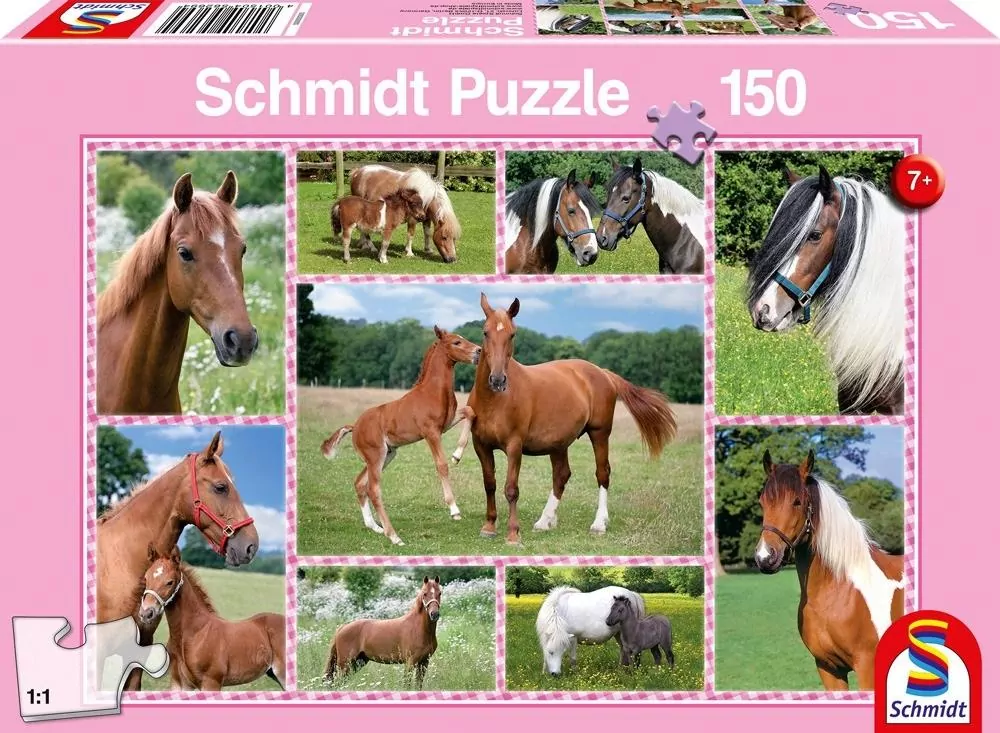 Puzzle 150. Konie - tantis.pl