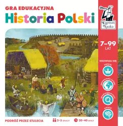 Historia Polski. Gra edukacyjna. Kapitan Nauka