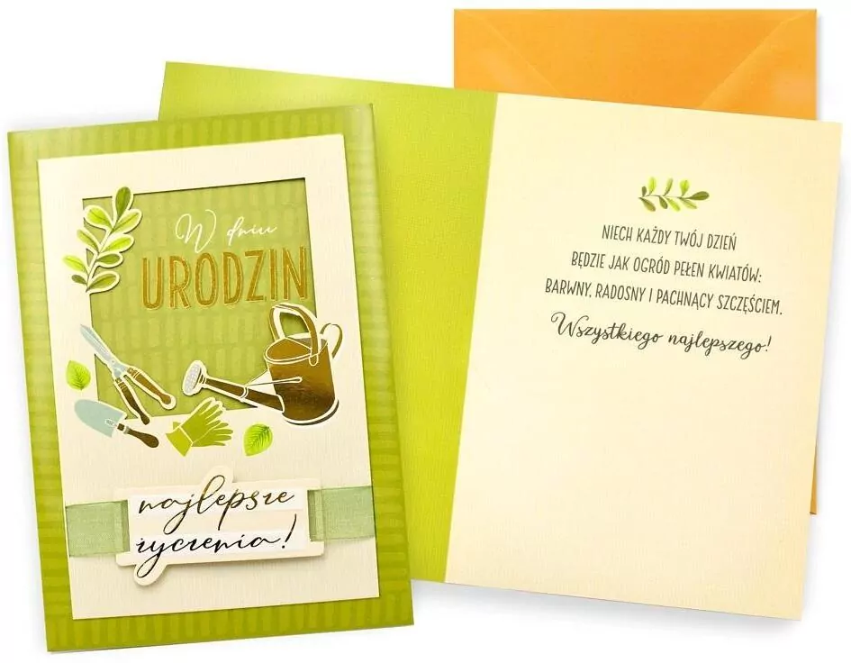 Karnet B6 Urodziny - tantis.pl