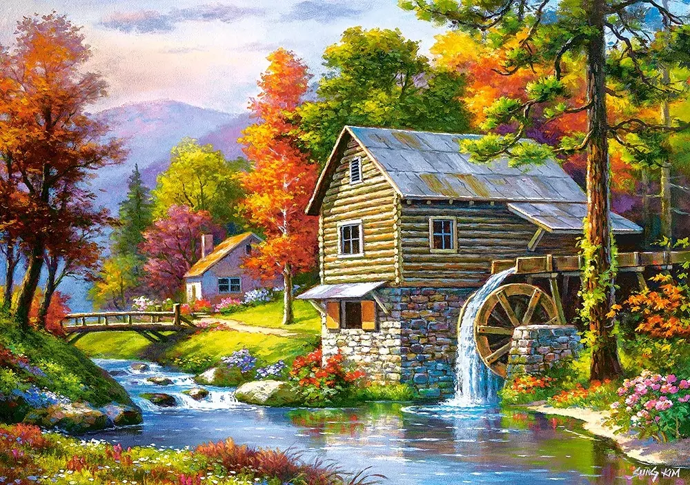 Puzzle 500. Old Sutter's Mill - tantis.pl