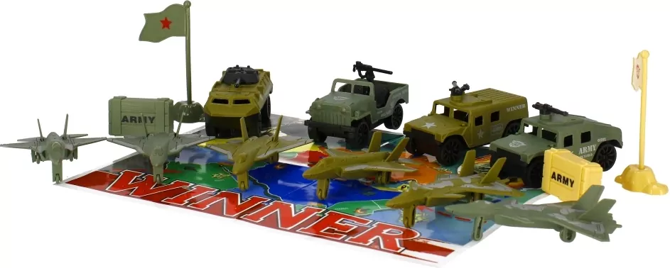 Zestaw Wojsko 17szt 511599 Mega Creative - tantis.pl