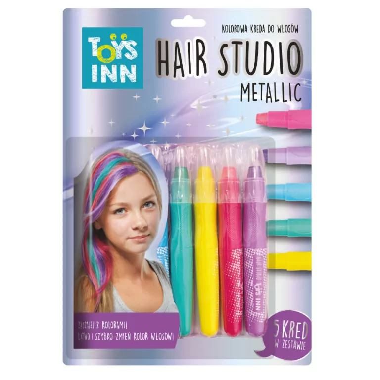 Kreda do włosów Metalic. ToysInn - tantis.pl