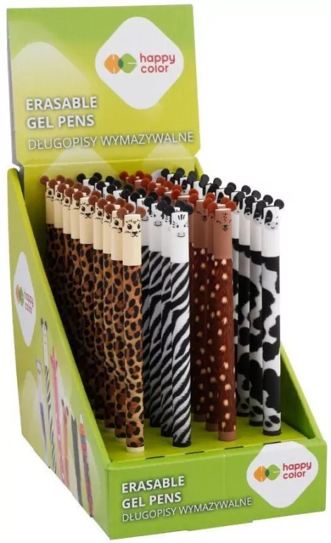 Długopis wymazywalny Uszaki Safari nieb. (36szt) - tantis.pl