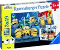 Ravensburger. Puzzle 3x49. Minionki 2 - tantis.pl