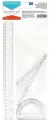 Zestaw geometryczny 4 elementy 30cm - tantis.pl