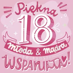 Kukartka. Karnet. Urodziny 18