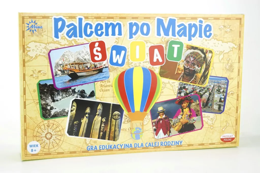 Palcem po mapie. Świat - tantis.pl