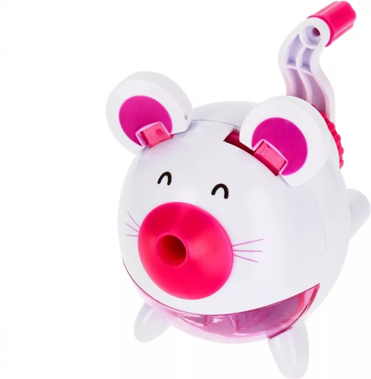 Temperówka plastikowa z korbką Mysz - tantis.pl