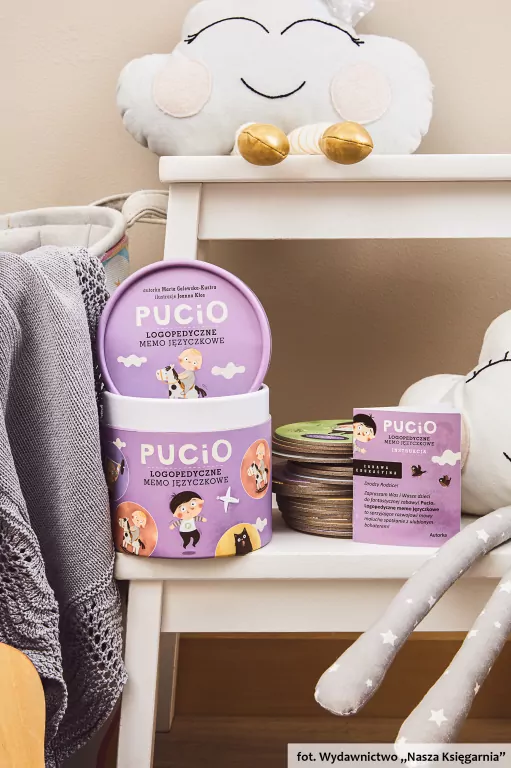 Pucio. Logopedyczne memo języczkowe. Pucio - tantis.pl