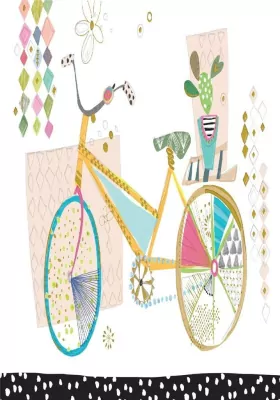 Karnet B6 + koperta. Rower