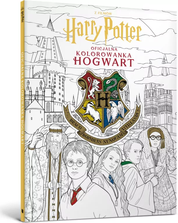 Harry Potter. Oficjalna kolorowanka. Hogwart - tantis.pl