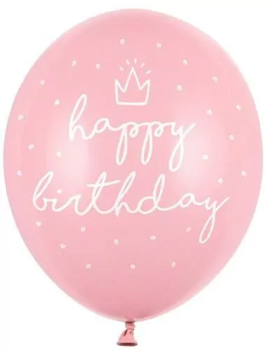 Balony Happy birthday Baby 30cm 6szt - tantis.pl